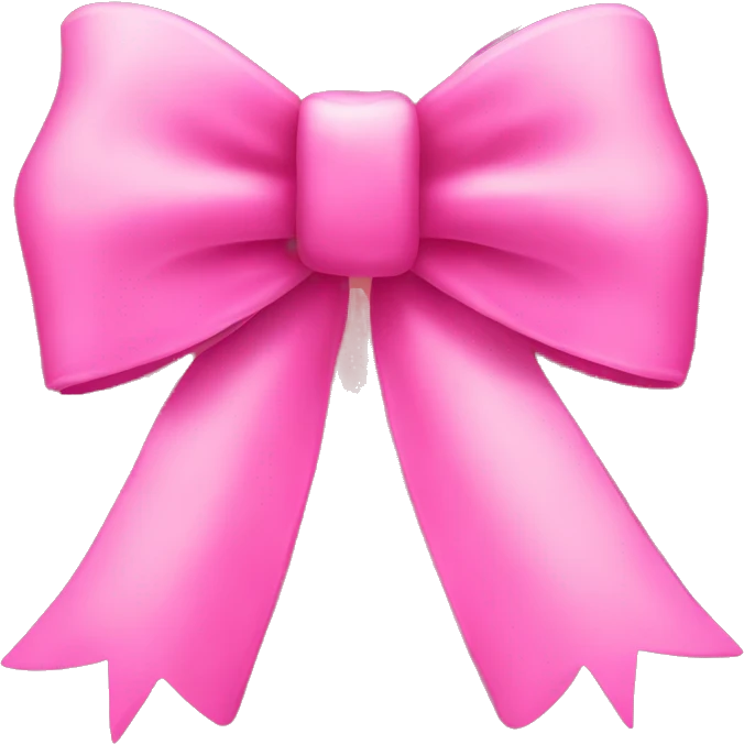 pink christmas bow christmas tree emoji