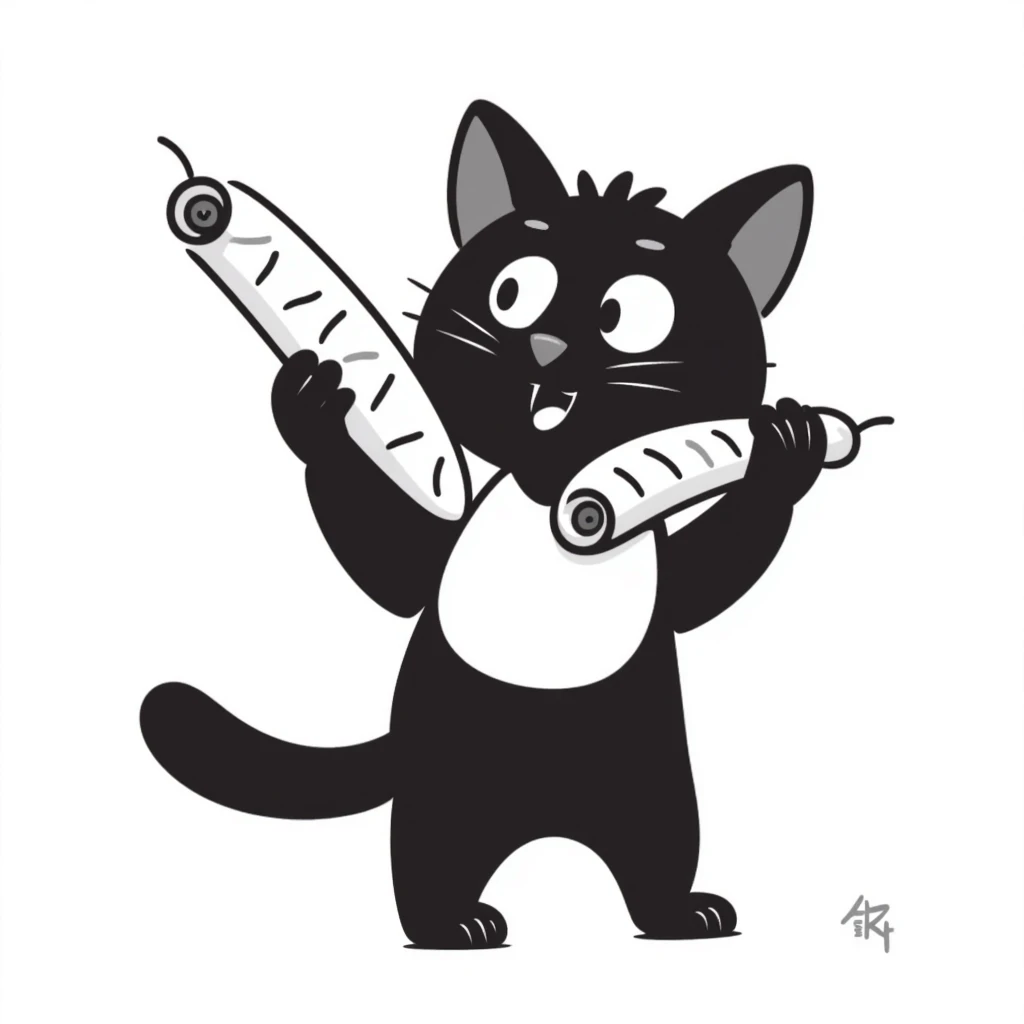cat in shawarma emoji