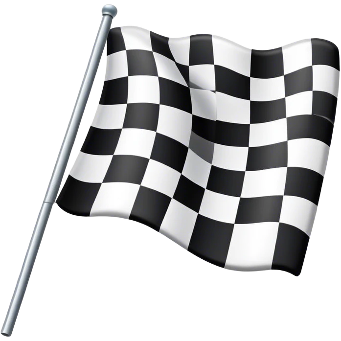 checkered flag emoji