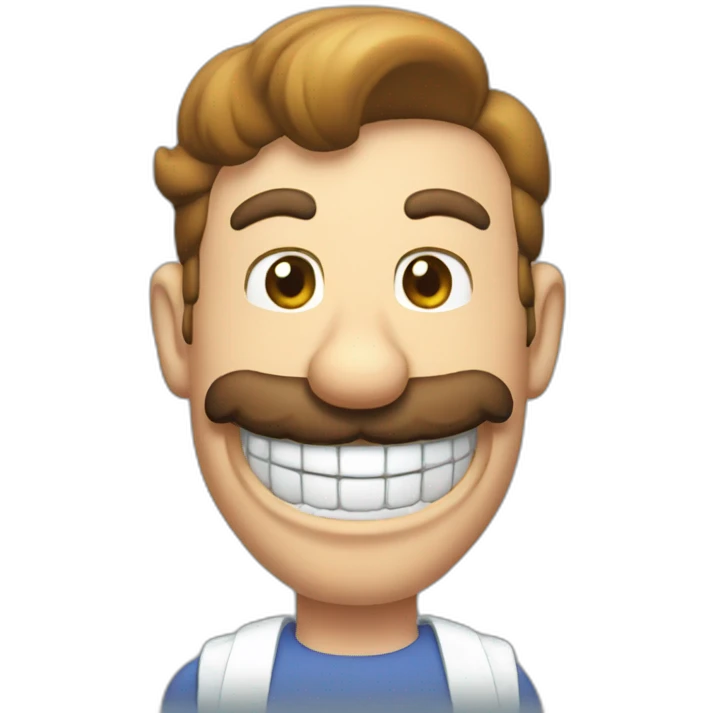 make a mario dentist emoji