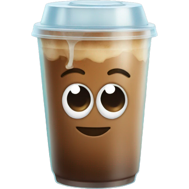 Iced coffe emoji