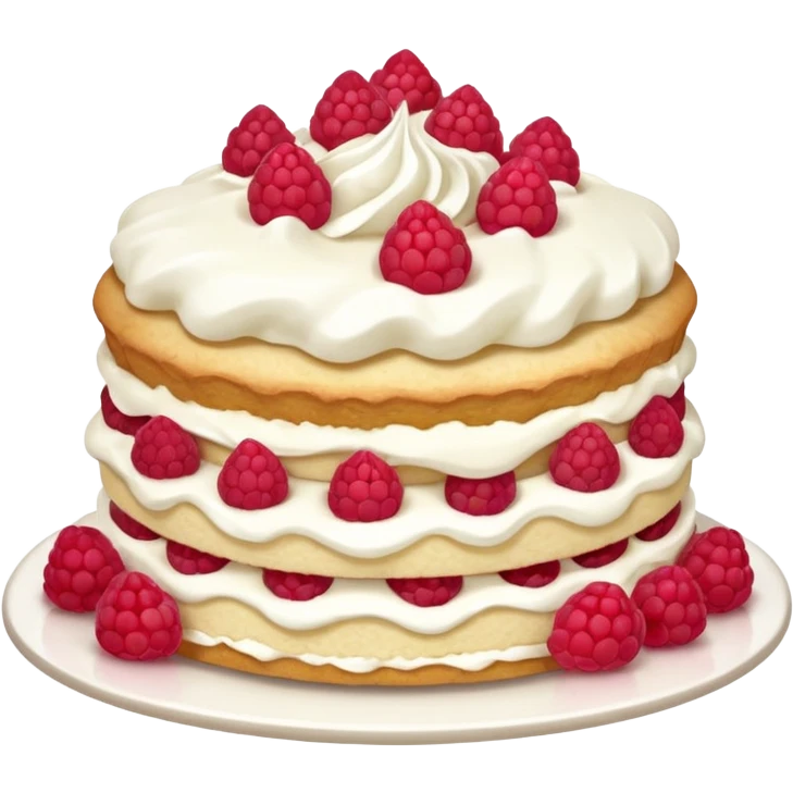 raspberry shortcake emoji