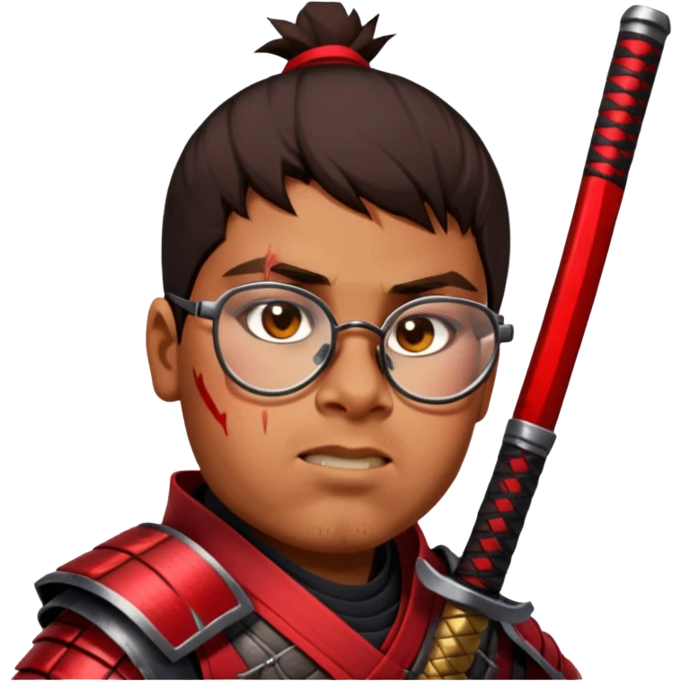 Battle-Ready Samurai emoji