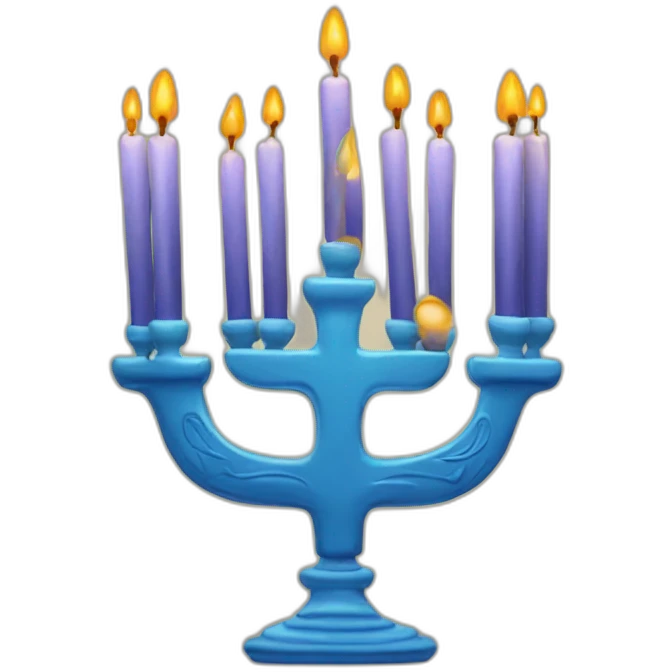 Hanukkiah emoji