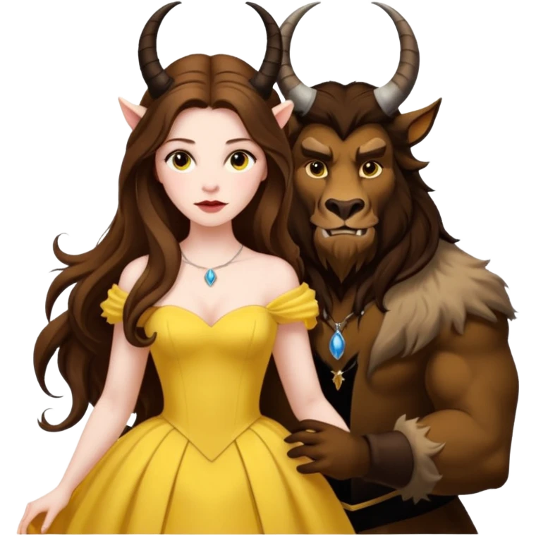 Beauty and the Beast emoji
