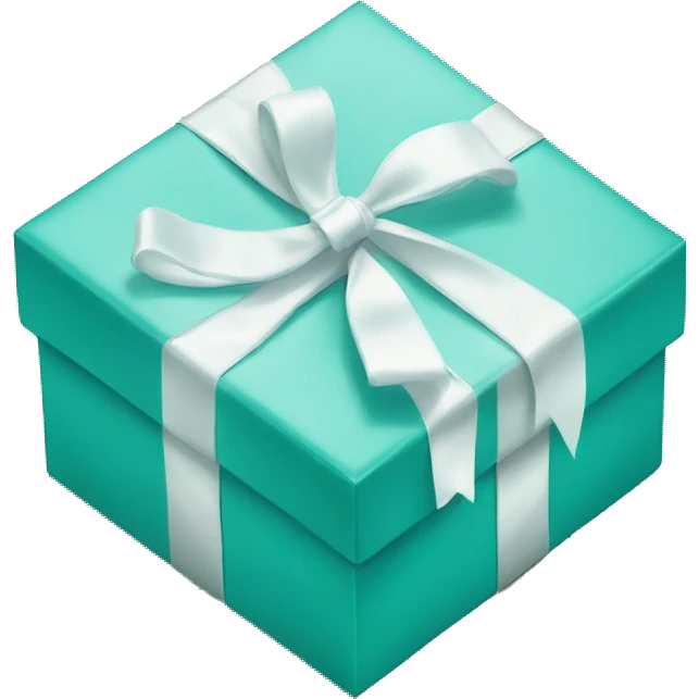 Tiffany & Co. gift box emoji