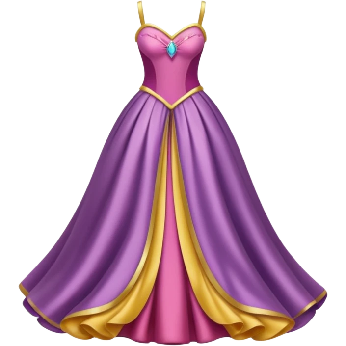 Disney Princess dress emoji