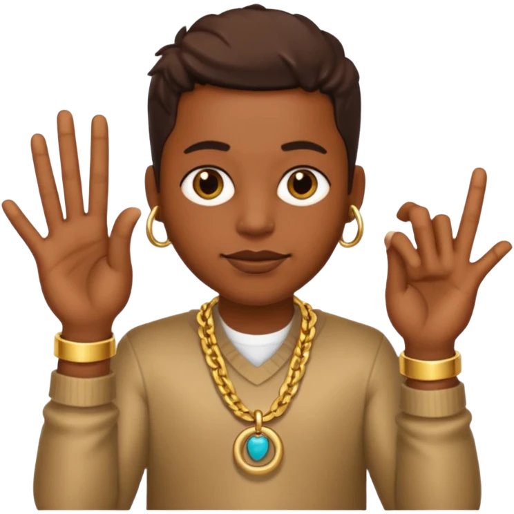 Westside fingers emoji