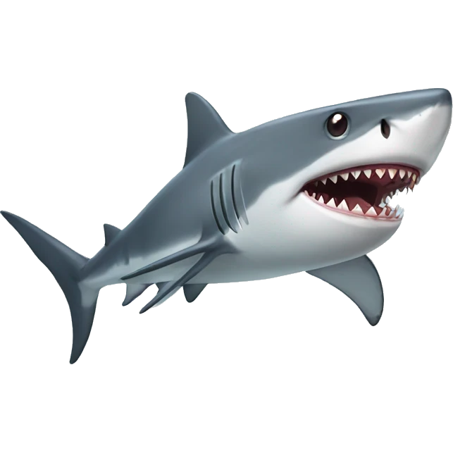 shark with she emoji