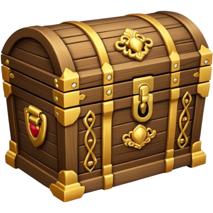 Treasure chest emoji