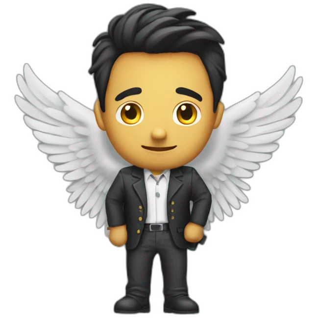 dinero con alas emoji