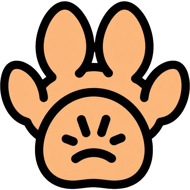 paw print emoji