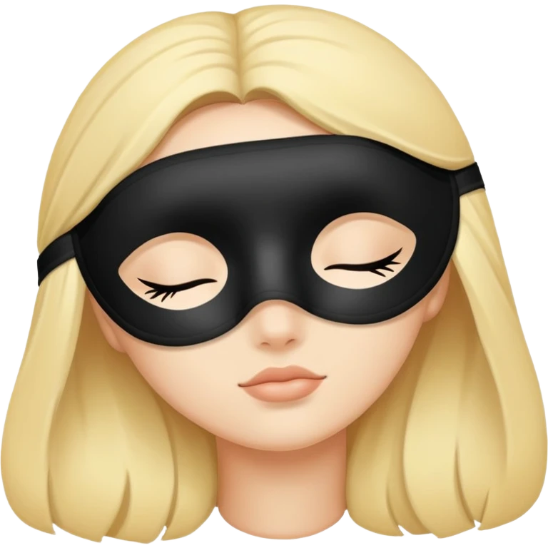 sleeping mask for eyes, sleep accessory emoji