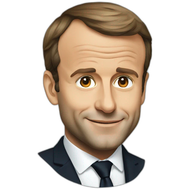 Emmanuel Macron emoji