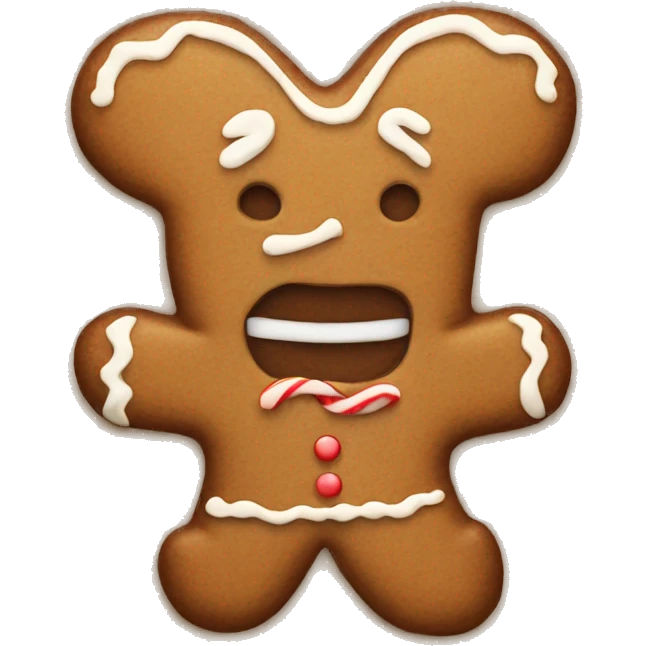 Gingerbread emoji