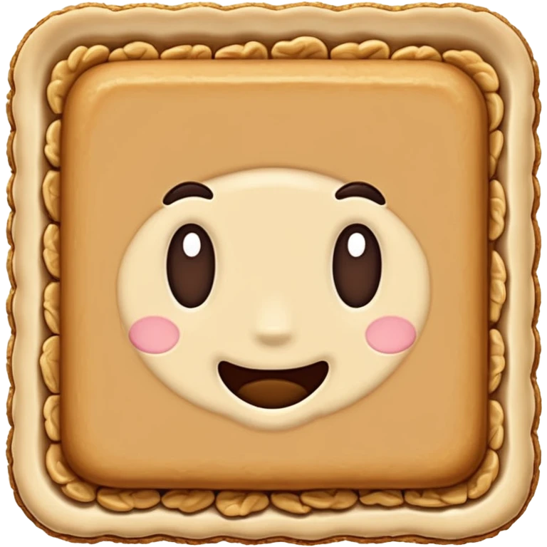 Oat flapjack slice emoji