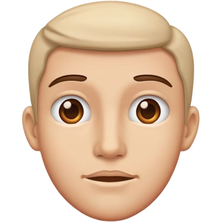 Only head without neck emoji