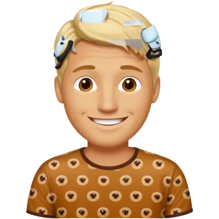 Blonde guy dauchaund frebreeze emoji