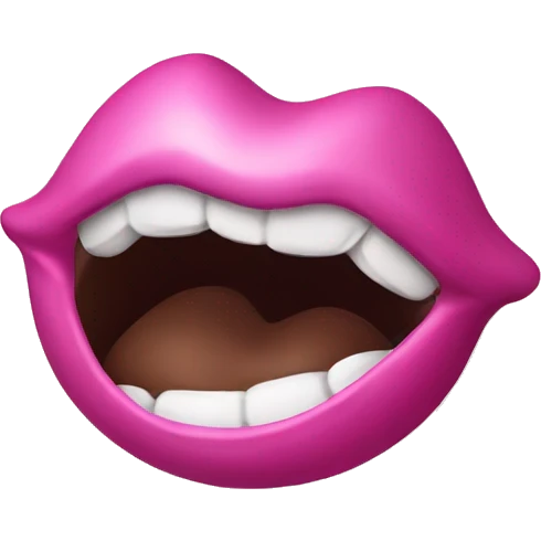 Pink hersheys kiss  emoji