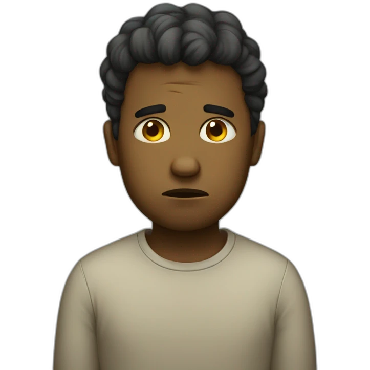 sad person emoji