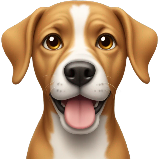 Dog with upright ears emoji