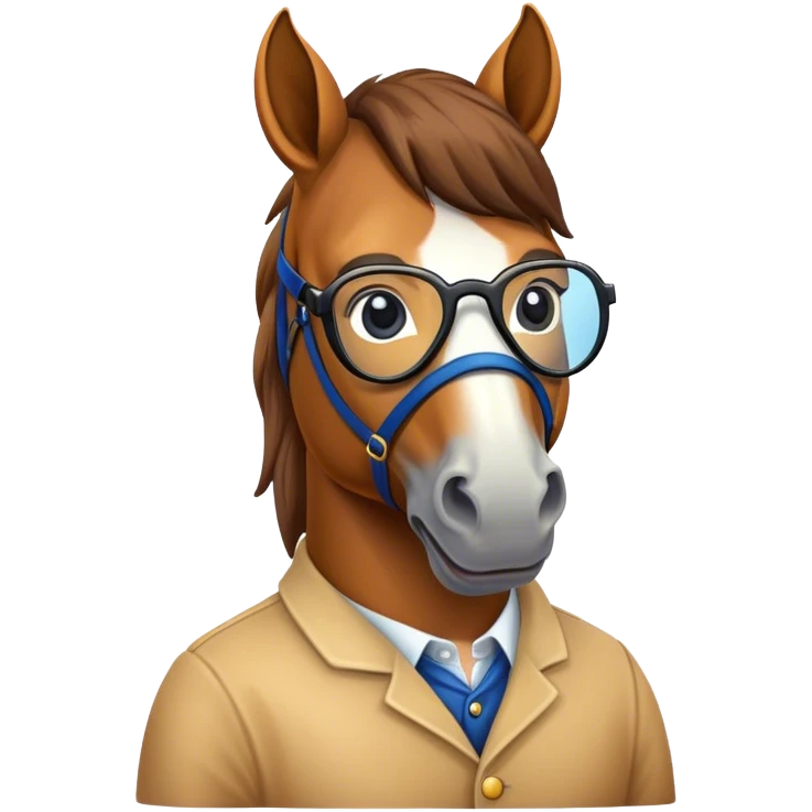 🥸🐴 emoji