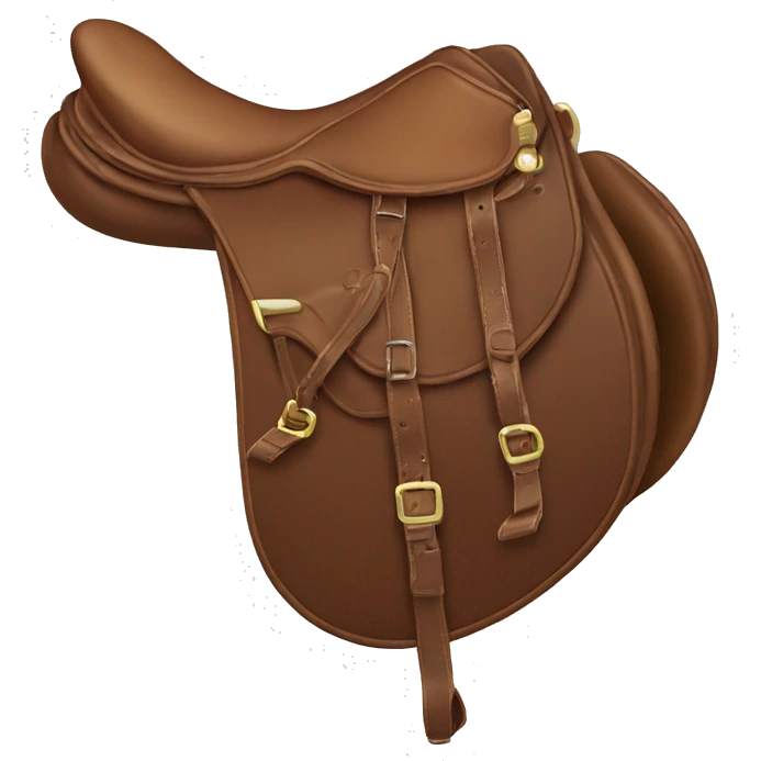 english horse saddle emoji