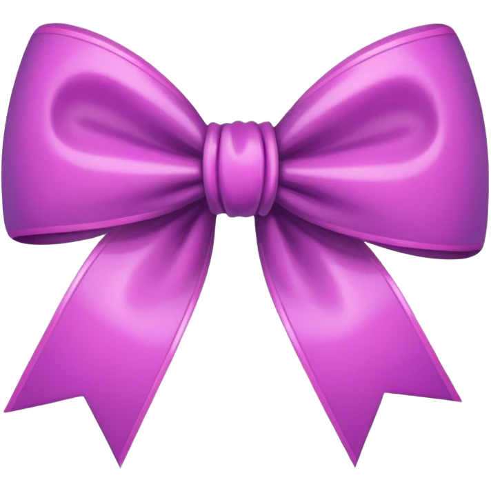 Aesthetic bow emoji