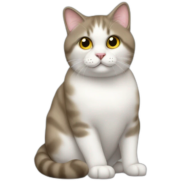 British Cat Maxik emoji