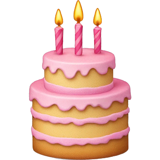 Birthday cake emoji