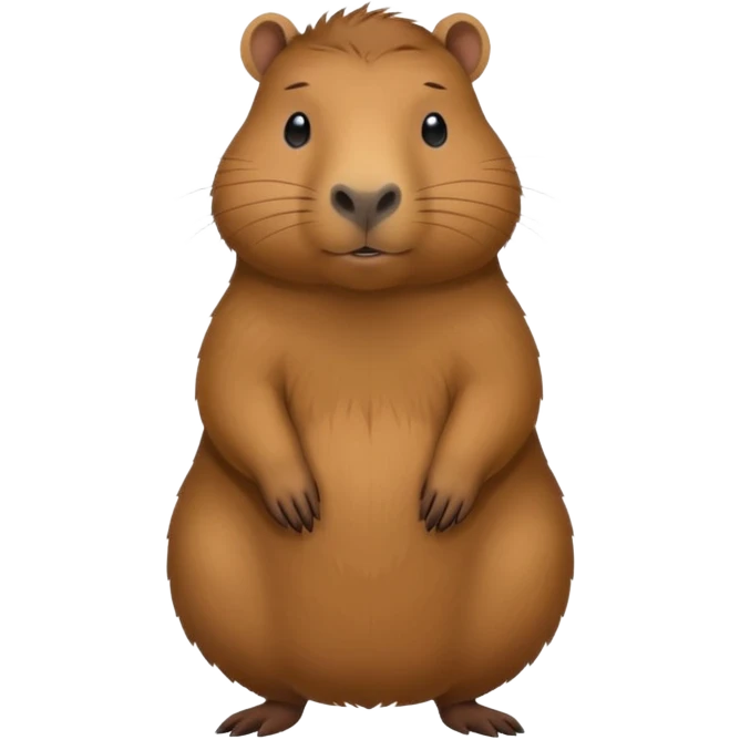 Capybara emoji