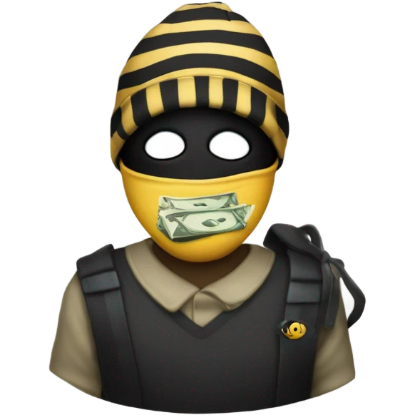 Robber emoji emoji