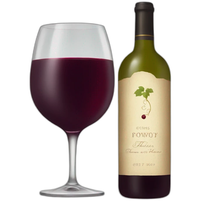 Wine emoji