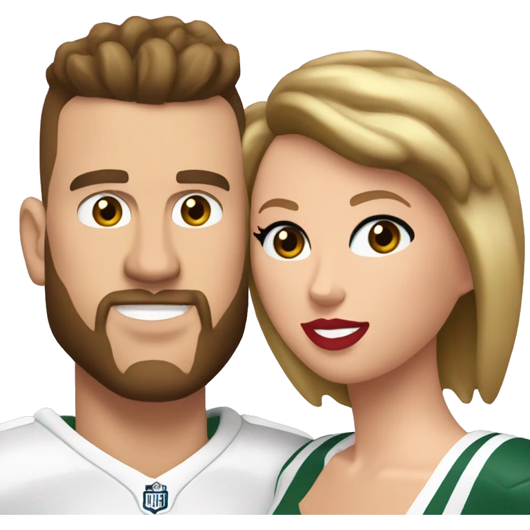 travis kelce and taylor swift  emoji