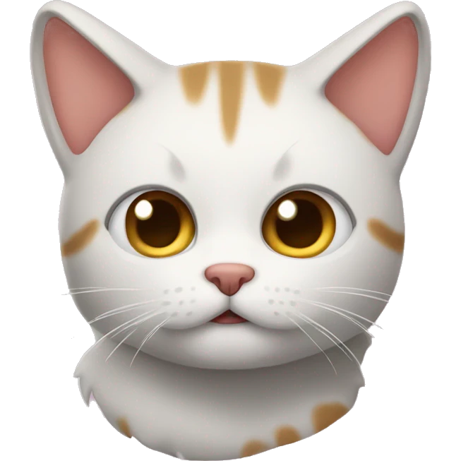 Un gato embarazado emoji