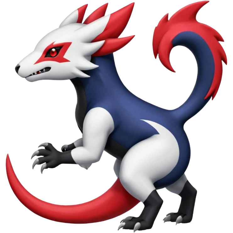 Zangoose-Salandit-Absol-fusion emoji