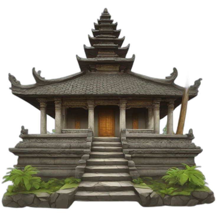 Bali temples emoji