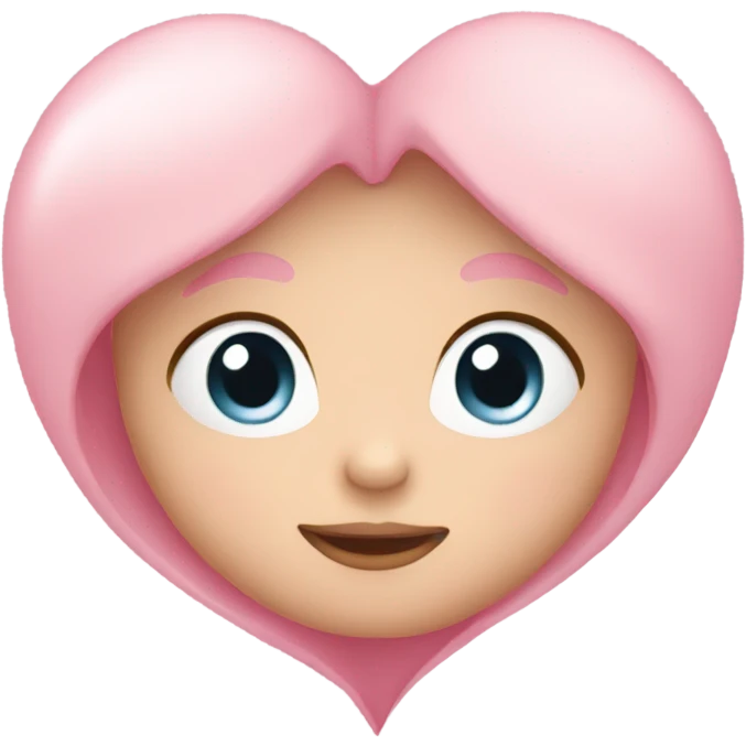 baby pink heart emoji