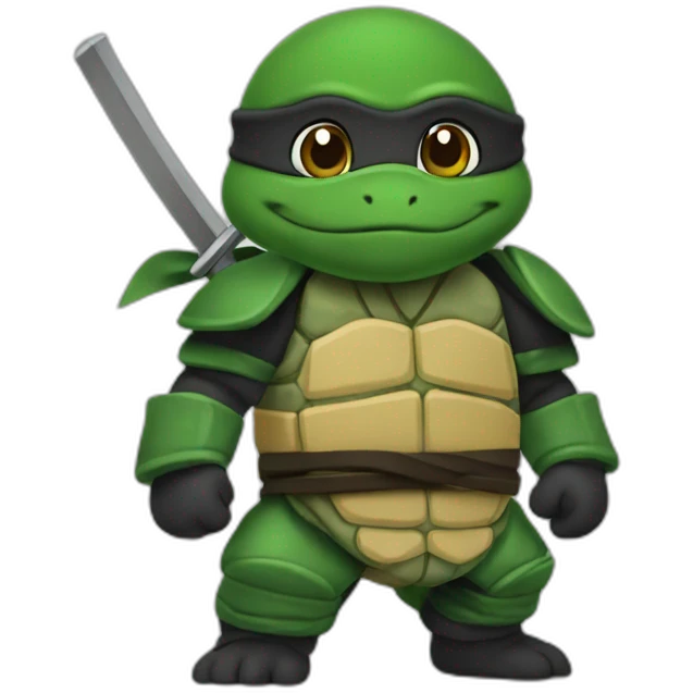 Tortue ninja emoji