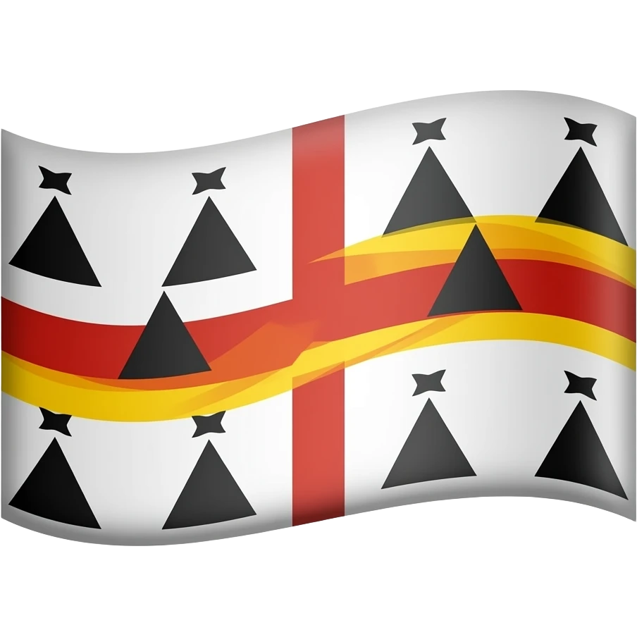 Drapeau Trégor emoji