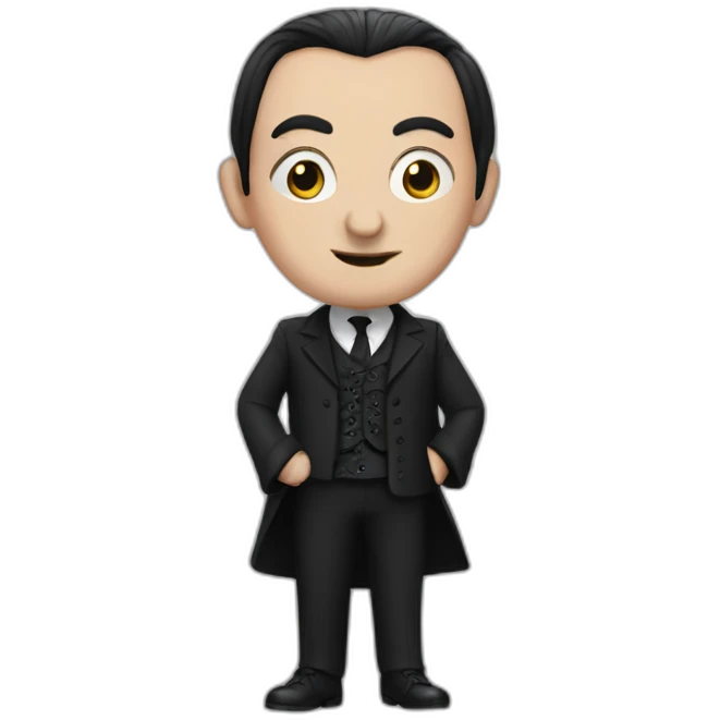 Mercredi addams emoji