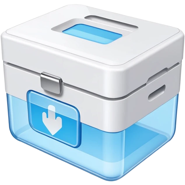 UV sanitising box for phones emoji