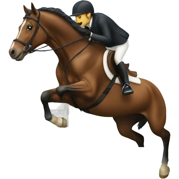 Horse jumping  emoji
