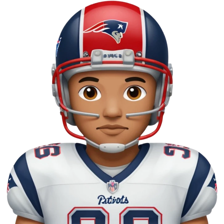 Drake Lee Maye in patriots uniform emoji