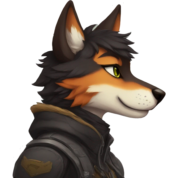 Edgy anthro furry by Falvie, LiLaiRa, AngieWolf emoji