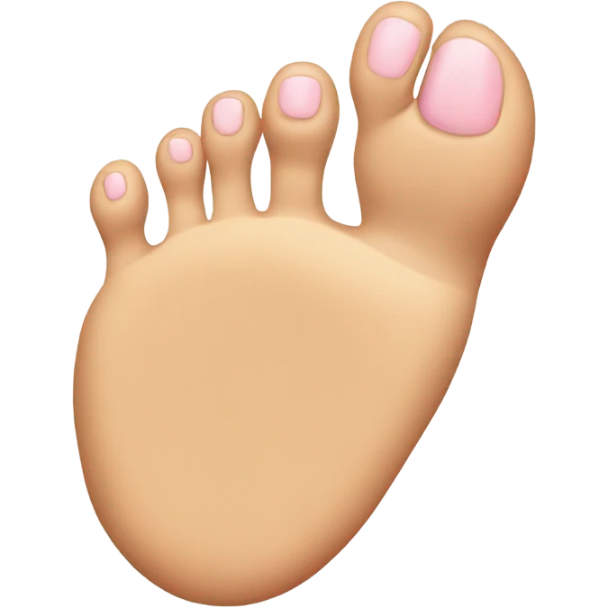 big toes with cracks emoji