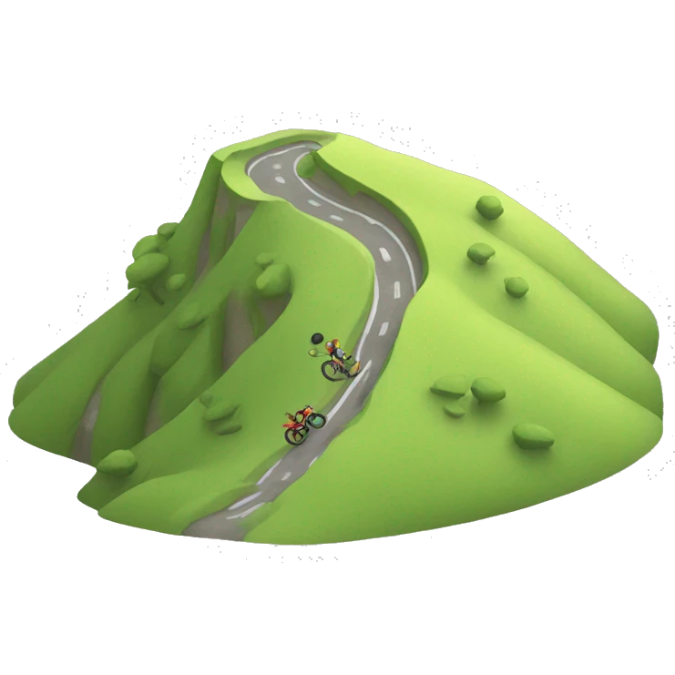 hill climb emoji