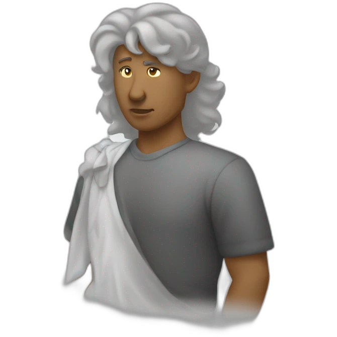 Humain qui court derrière de l’argent emoji