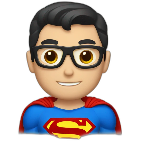 BOOK SUPERMAN emoji