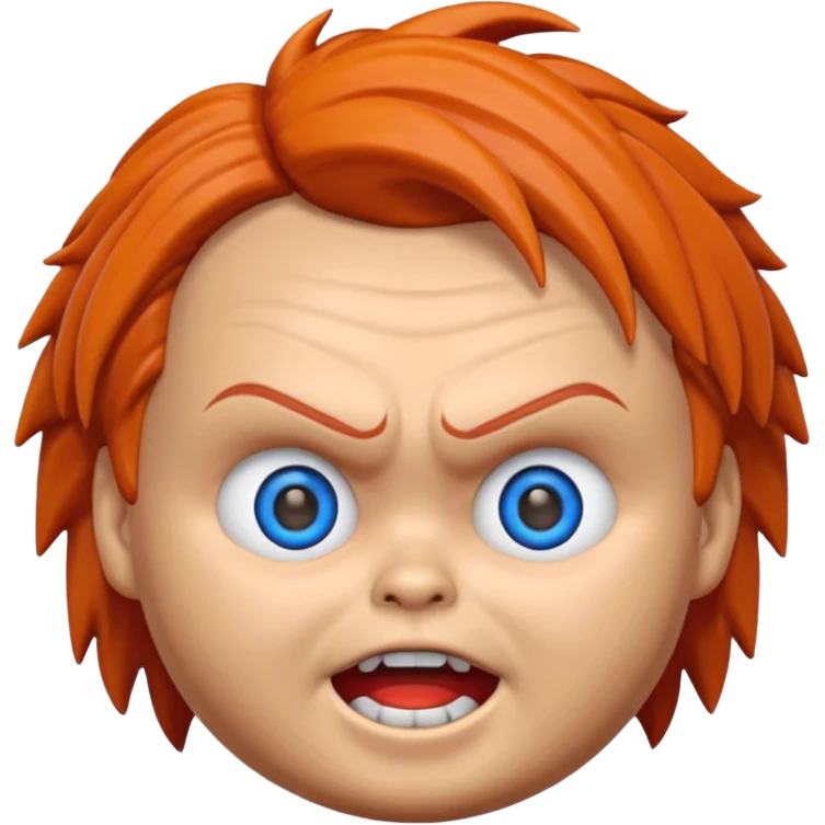 Un emojin de chuky emoji